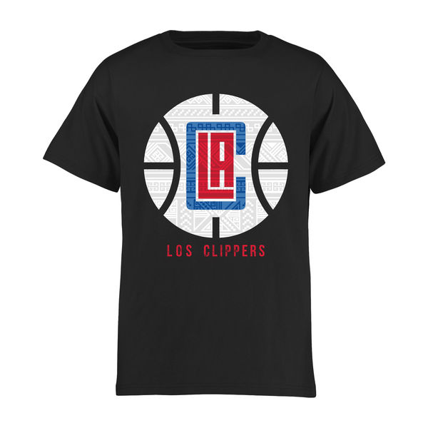 NBA Los Angeles Clippers Youth Noches Enebea TShirt Black->nba t-shirts->Sports Accessory